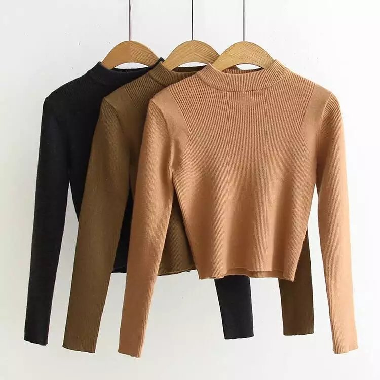 Crop-пуловер